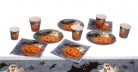 Tischset K�rbis Halloween