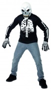 Skelett T-Shirt f�r Halloween