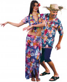 Urlauberkost�m Hawaii f�r Paare