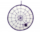 Lila Spinnennetz