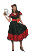 Traditionelles Spanierinnen-Kostüm für Damen