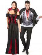 Vampirkost�m Halloween f�r Paare