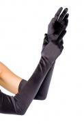 Lange Handschuhe in Schwarz für Damen