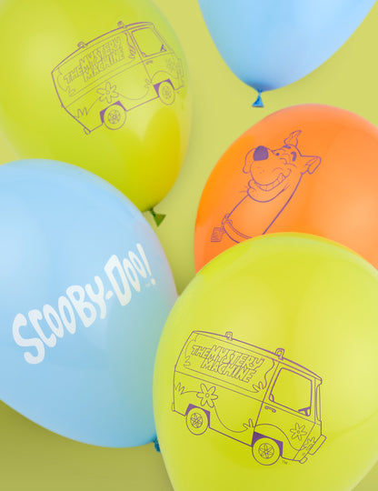 10 latexových balónov Scooby-Doo™ s rozmermi 25 x 32 cm