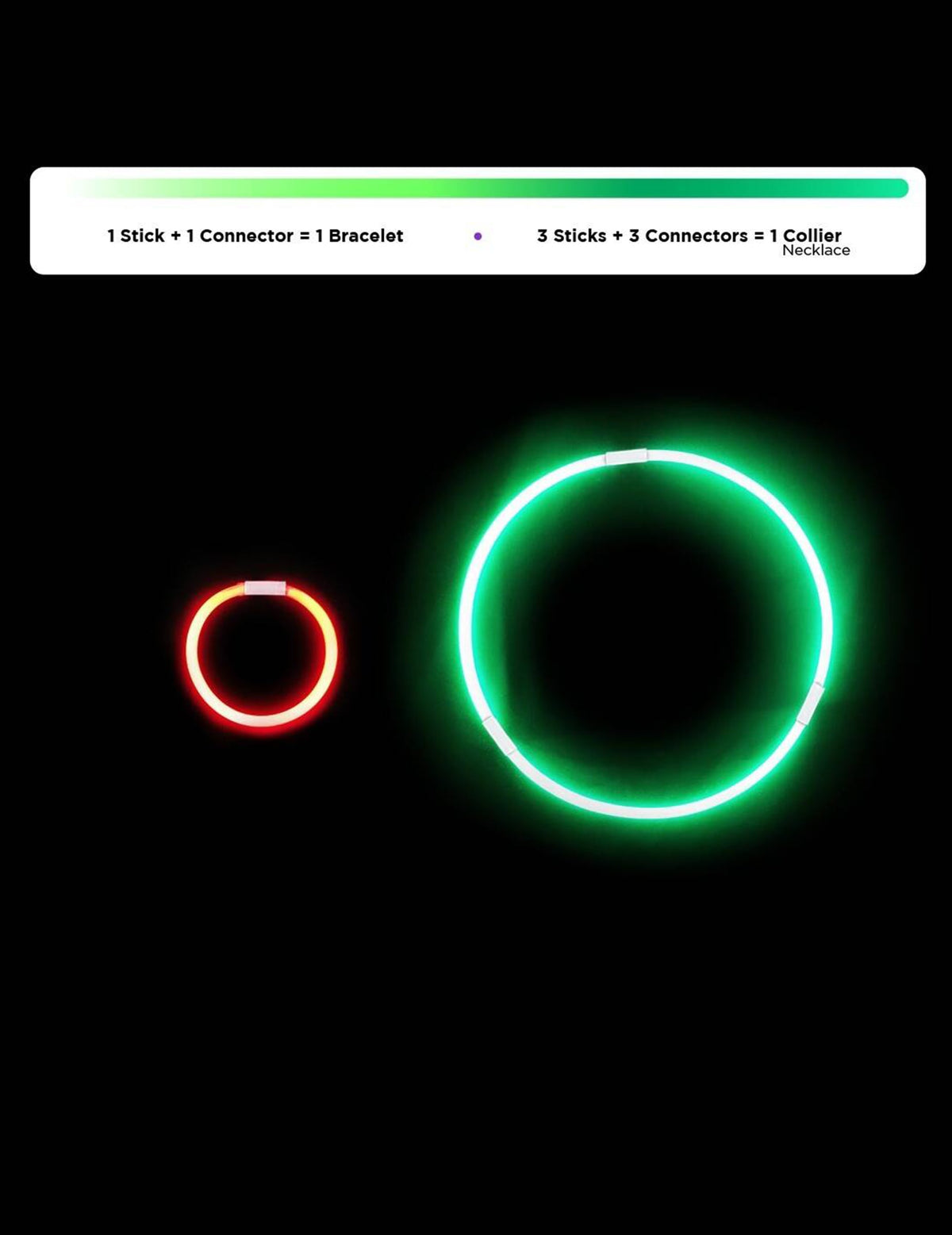 Phosphorisierendes Armband