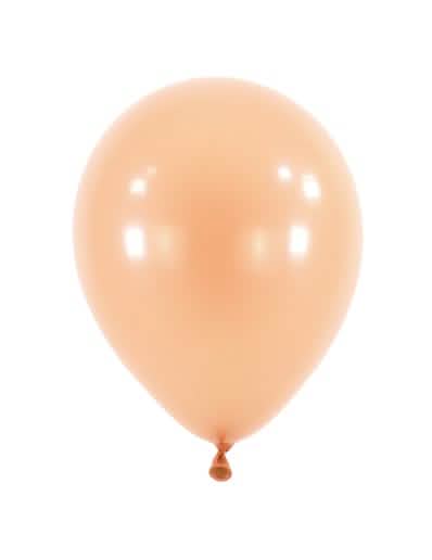 Mini ballons latex décoration fête pêche pastel