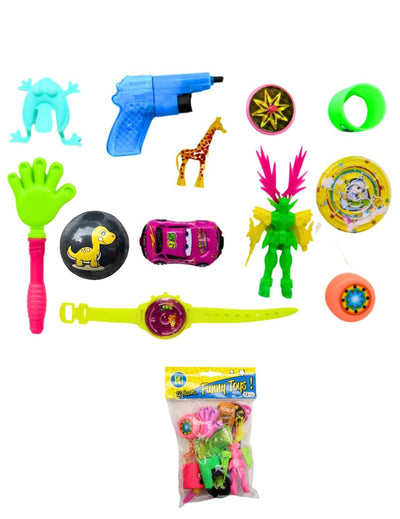 12er Set gemischte Tombola-Spielzeuge