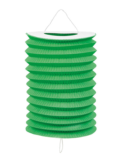 Modèle vert du lampion coloré pour fête
