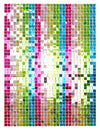 12 Bunte Hintergrund-Paneele f''r Fotowand 30x30 cm