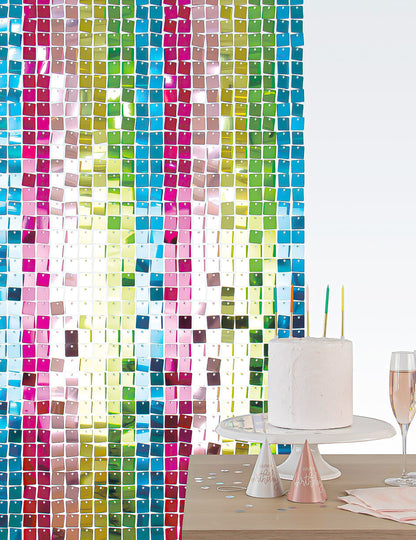 12 Bunte Hintergrund-Paneele f''r Fotowand 30x30 cm