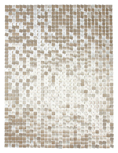 12 Panneaux de toile de fond or mat 30 x 30 cm