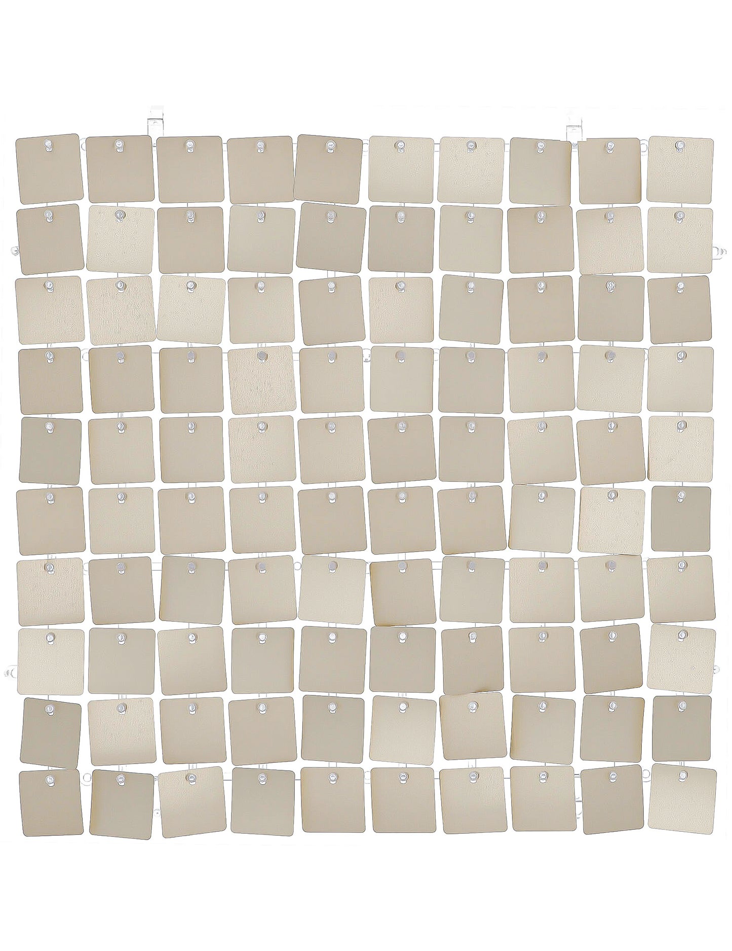 12 Wandpaneele für Hintergrund Mattgold 30 x 30 cm