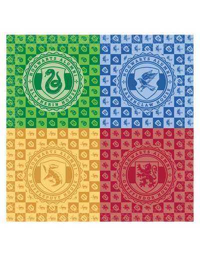 16 Harry Potter™ Häuser Papierservietten