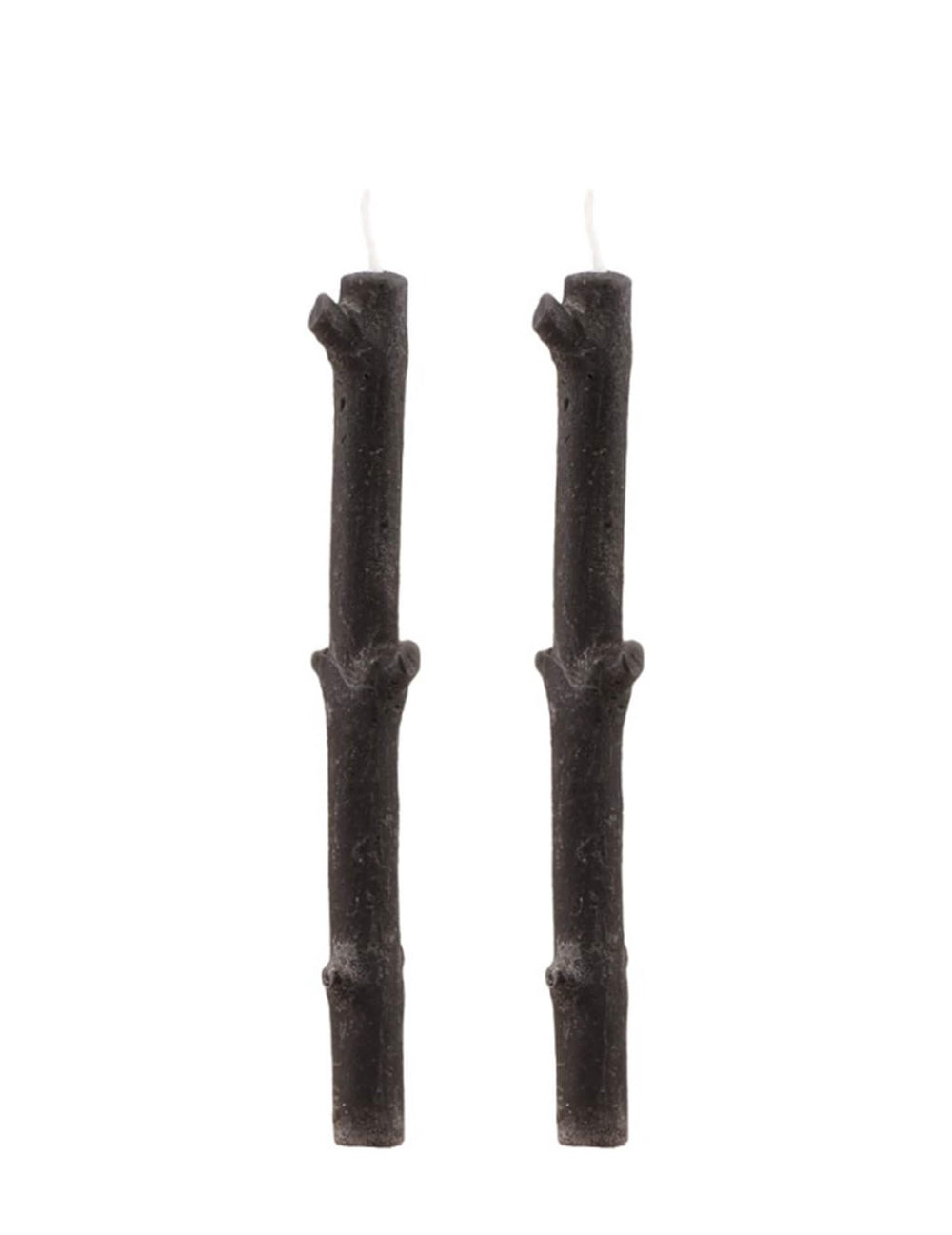 Bougies branches d'arbre noires