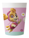 Gobelet en plastique réutilisable Pat'Patrouille pour enfant rose