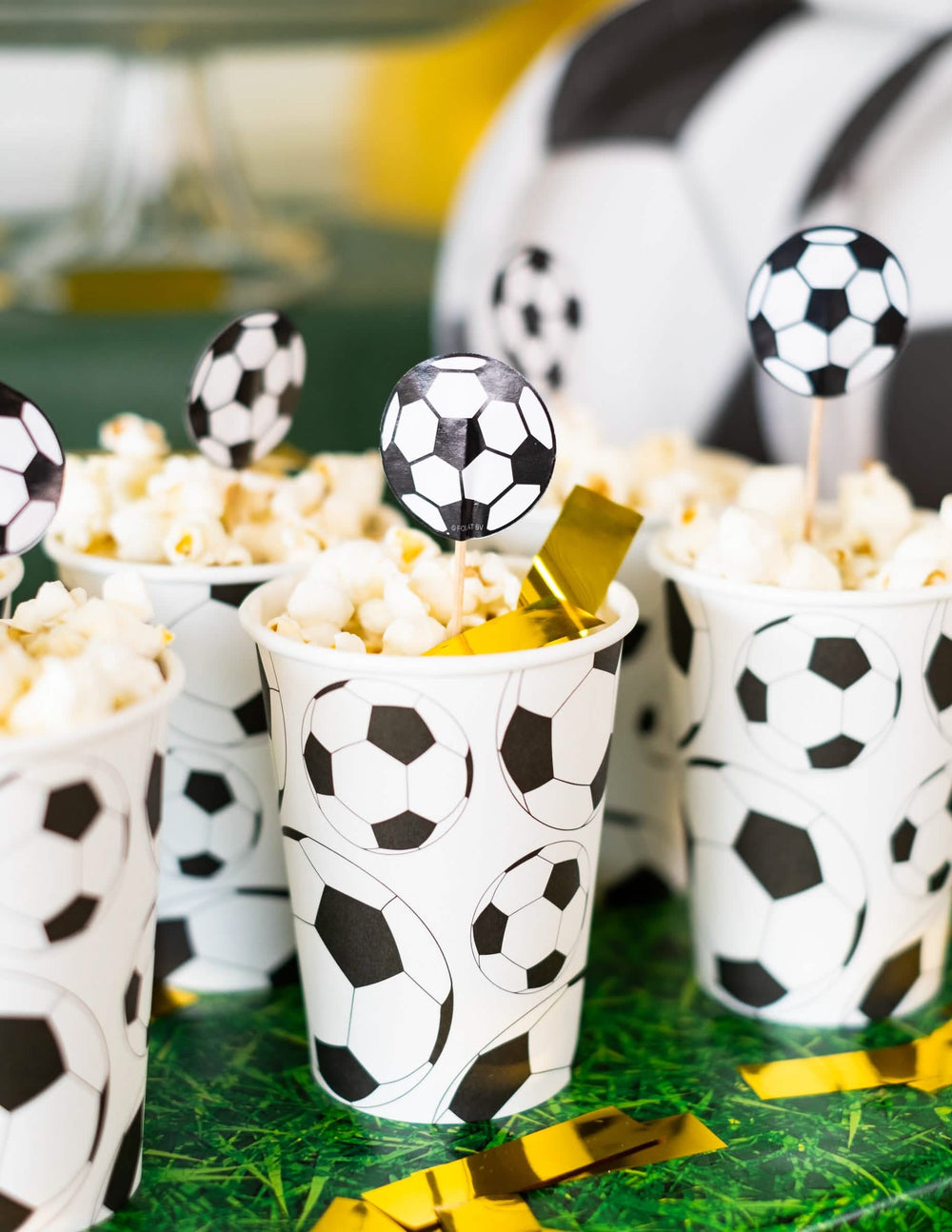 Darstellung der Football-Stäbchen