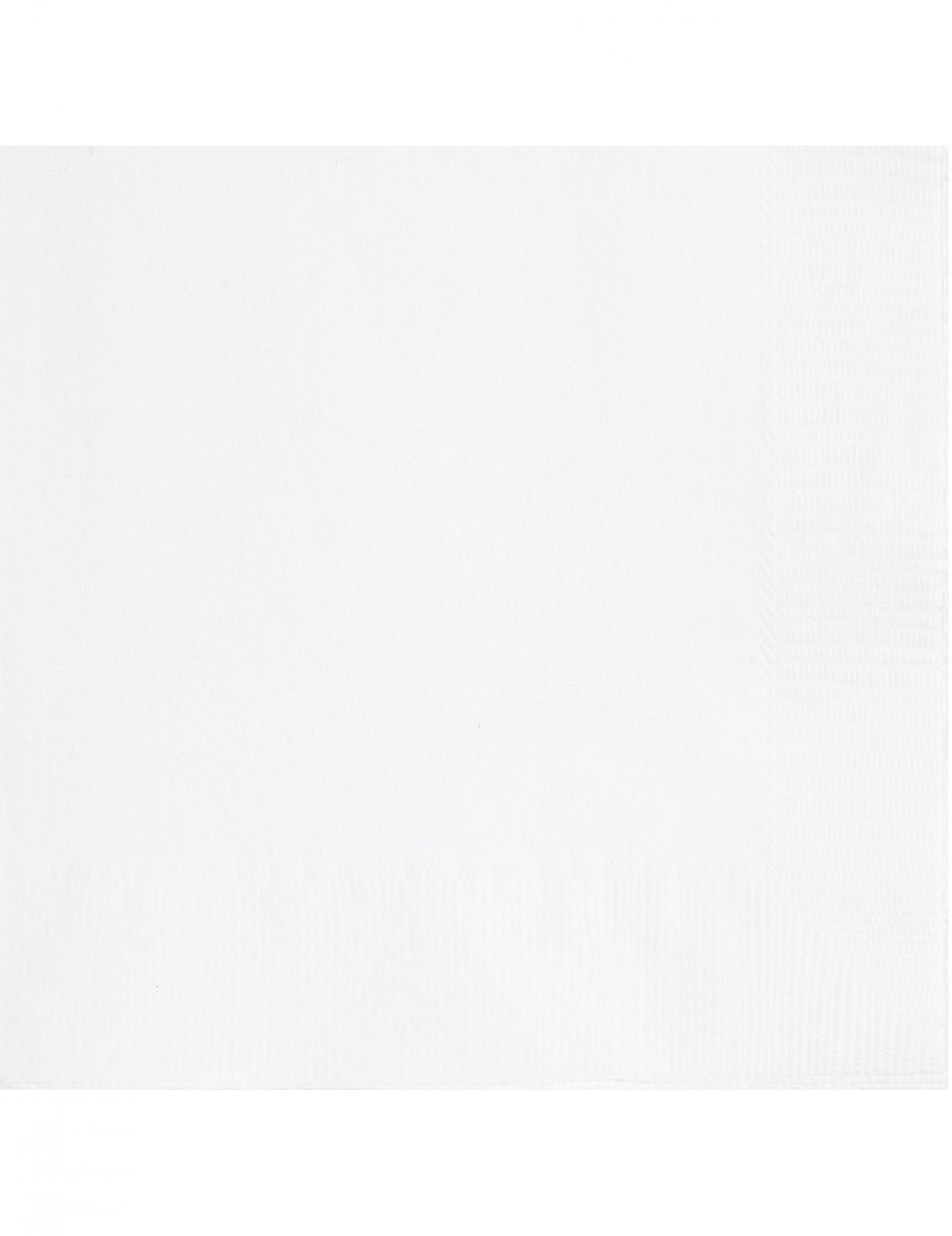 Serviettes en papier blanches