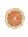 Serviettes cocktail agrume pour fête orange en forme de tranche