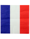 Serviettes en papier France pour fête bleu blanc rouge