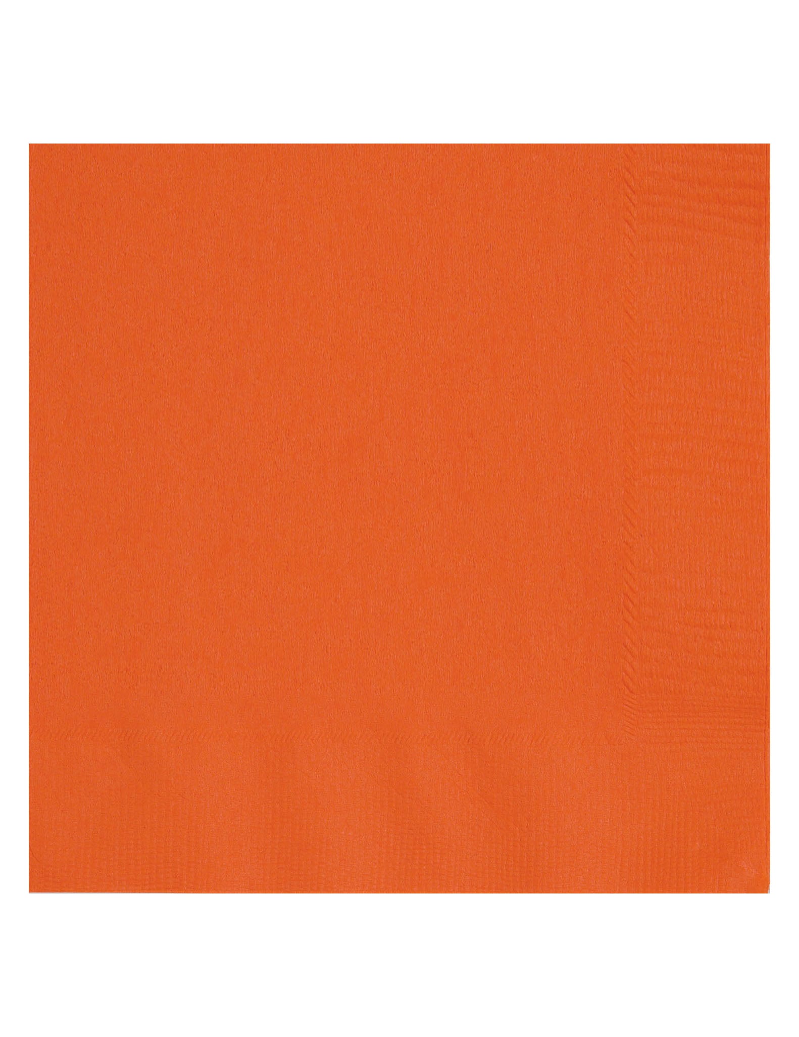 Serviettes en papier pour fête orange