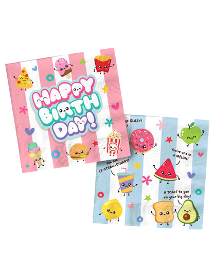 20 Papierservietten Kawaii Party 33 x 33 cm