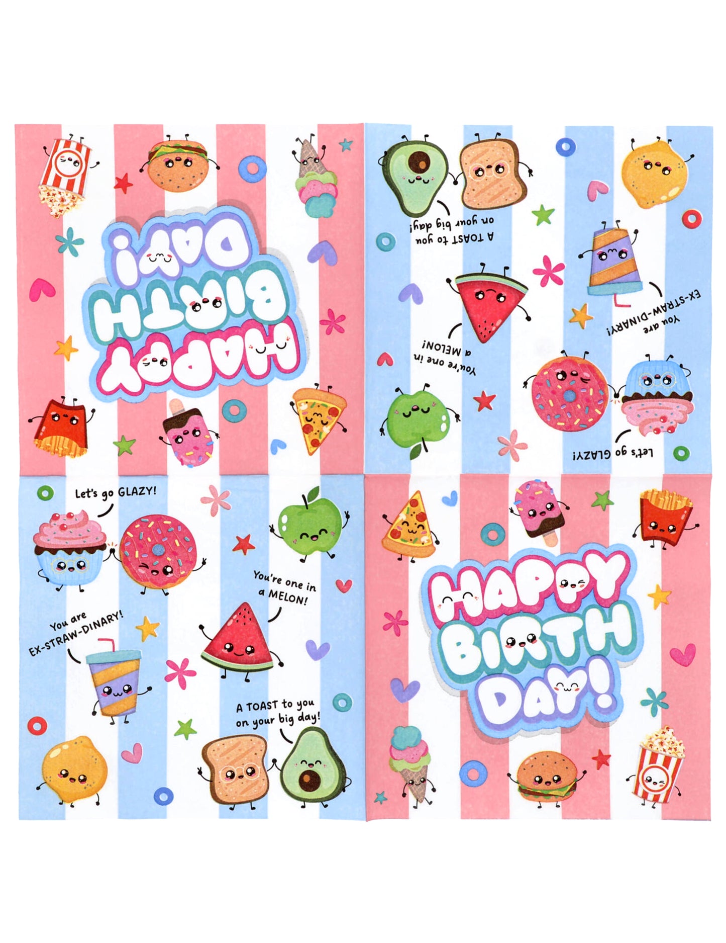 20 Papierservietten Kawaii Party 33 x 33 cm
