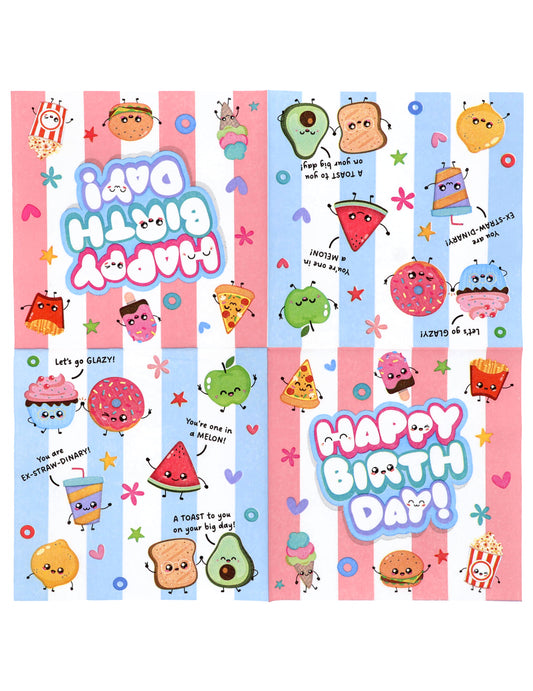 20 Papierservietten Kawaii Party 33 x 33 cm