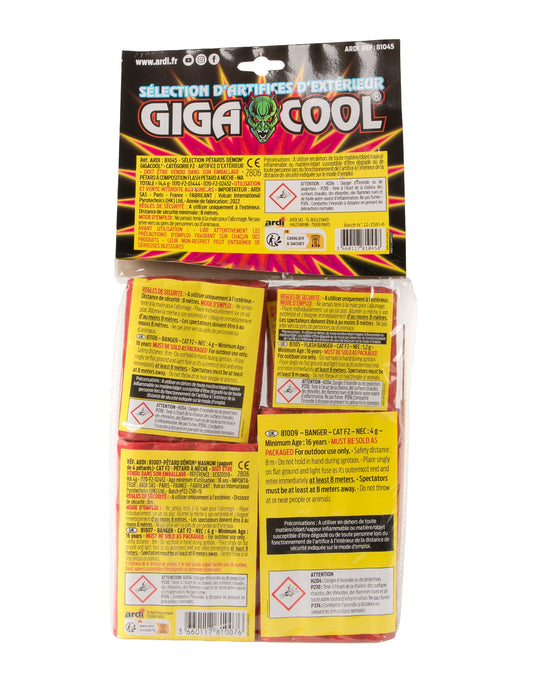 24 große Knallkörper Demon Giga Cool