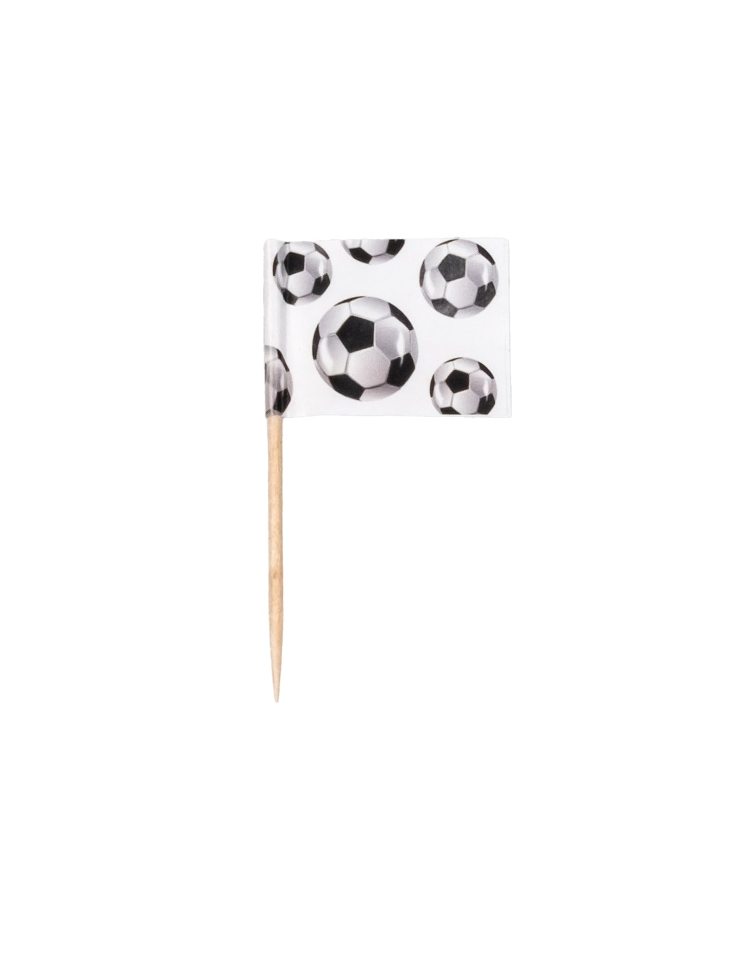 Pics Foot party pour fête blancs avec motifs ballons de football