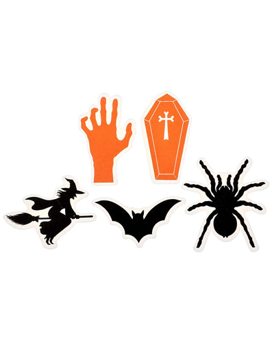 Tischkonfetti-Set Spukhaus 25-teilig Halloween-Streudeko