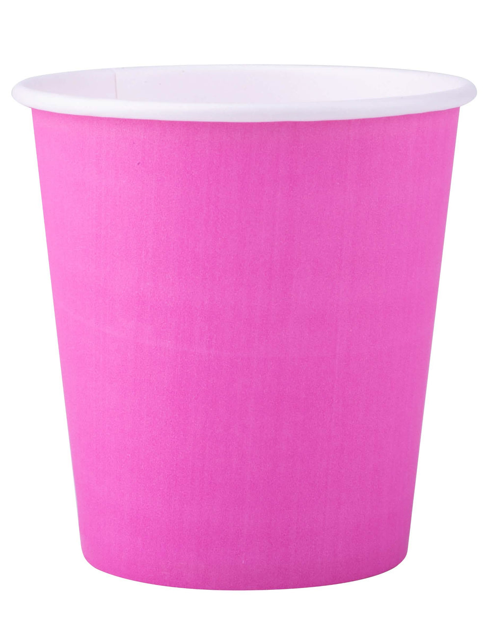 Gobelets en carton pour fête fuchsia sans plastique