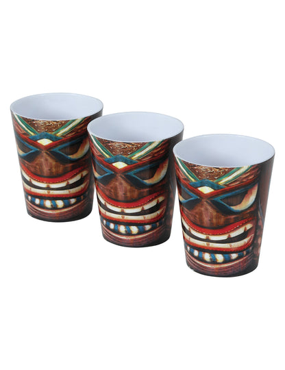 3 Tiki-Schnapsgläser Hawaii
