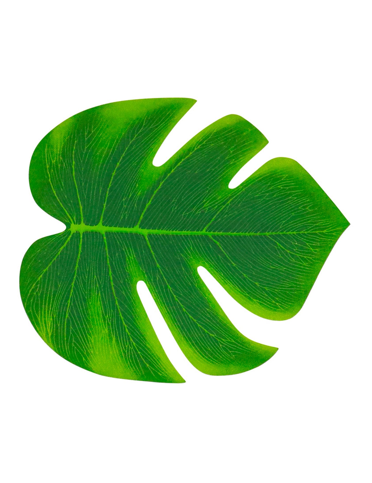 Feuilles tropicales pour décoration vertes lot de 4