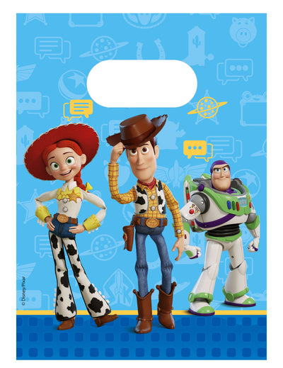 4 Papiertüten Toy Story 5™ für Geburtstagsgeschenke
