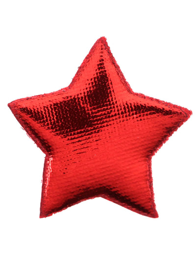 40 rote Streusterne für die Weihnachtsdeko 2,5 x 2,5 cm