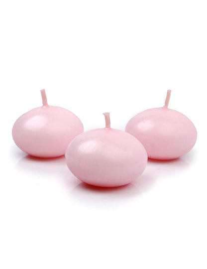 Schwimmkerzen rosa matt 40 mm - 50 StÃ¼ck