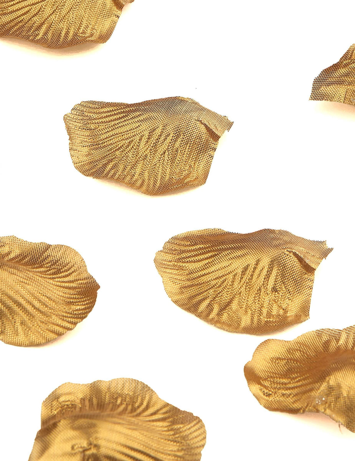 Metallische Blütenblätter zur Dekoration Farbe Gold