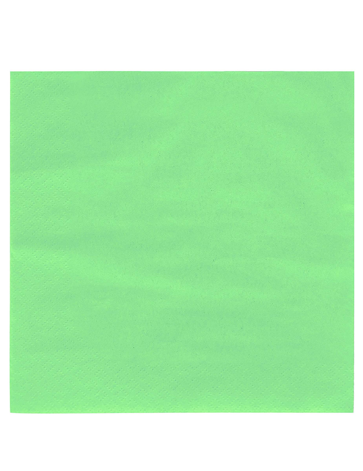 Serviettes en papier vert anis