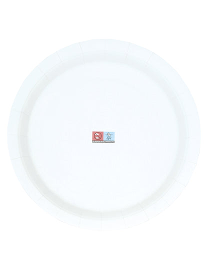 Assiettes oiseaux tropicaux blanches