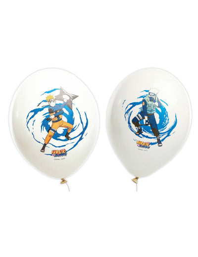 6 Ballons latex Naruto/Kakashi Shippuden™ 27cm