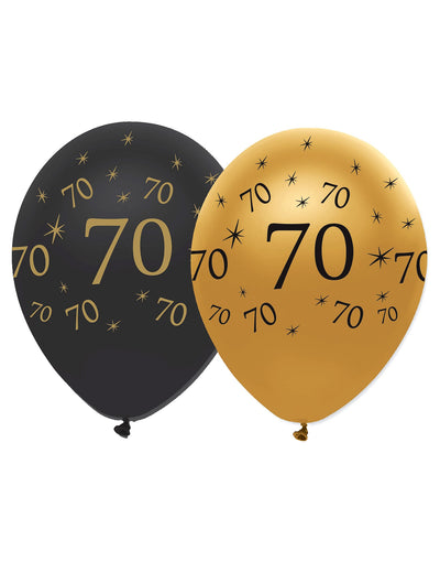 Luftballons 70. Geburtstag