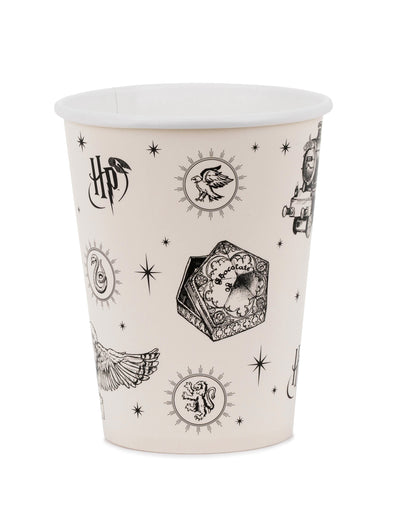 6 Harry Potter™ Becher aus Papier 250 ml