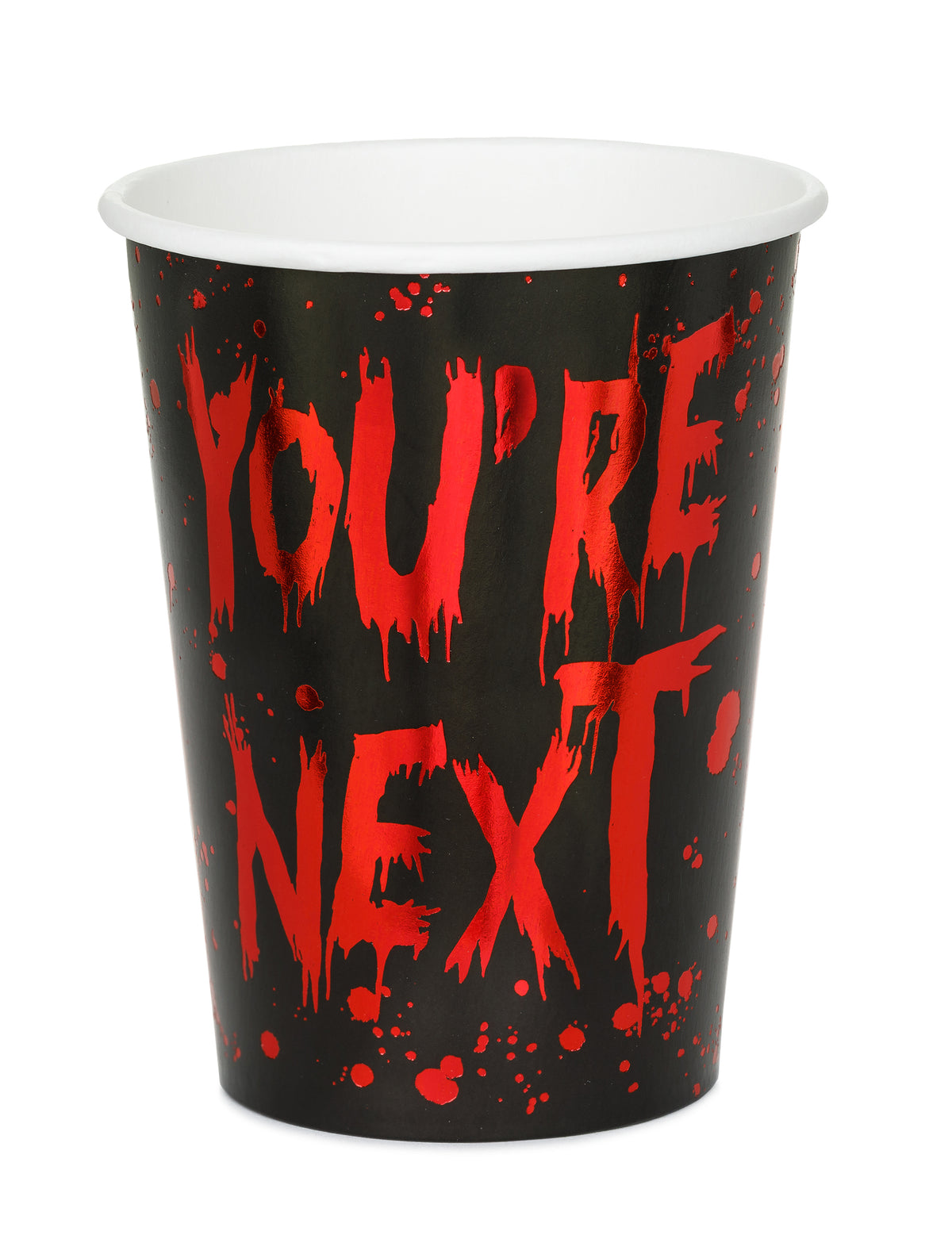 6 Pappbecher You're Next 250 ml