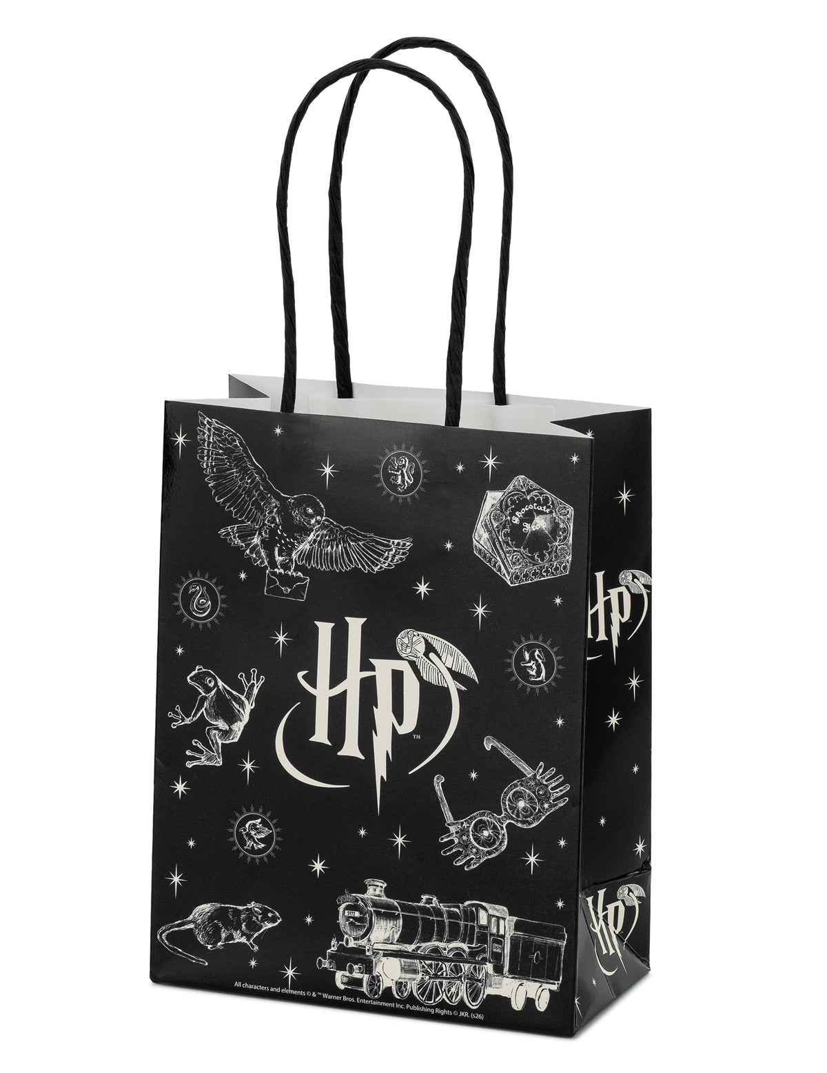 6 Harry Potter™ Geschenktüten aus Papier 12 x 15 cm