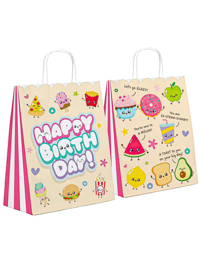6 Kawaii Party Geschenktüten aus Papier für Geburtstage