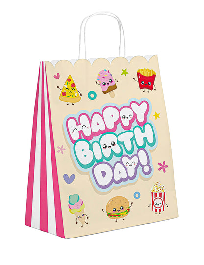 6 Kawaii Party Geschenktüten aus Papier für Geburtstage