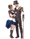 Steampunk-Paarkostüm für Erwachsene
