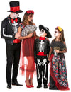 Dia de los Muertos Partnerkostüme für Familien