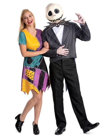 Jack und Sally Partnerkostüm für Erwachsene Nightmare Before Christmas™