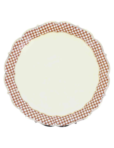 8 Cottage Living Pappteller 23 cm